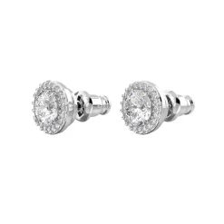 Boucles d'Oreilles Femme Swarovski Una Angelic Métal Argenté et Zircones 5636269
