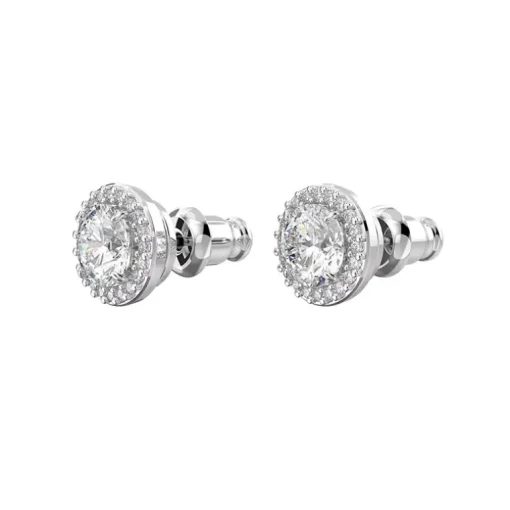 Boucles d'Oreilles Femme Swarovski Una Angelic Métal Argenté et Zircones 5636269