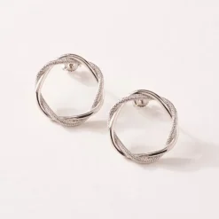 Boucles d'Oreilles Femme SAUNIER FILAGE Argent 925/1000