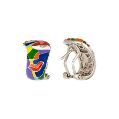 Boucles d'Oreilles Femme UNA STORIA MALAGA Argent 925/1000 Rhodié