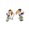 Boucles d'Oreilles Femme UNA STORIA TOUCAN Argent 925/1000 Rhodié