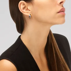 Boucles d'Oreilles Femme UNA STORIA TOUCAN Argent 925/1000 Rhodié