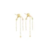 Boucles d'Oreilles Femme ZAG COSETTE Acier Doré