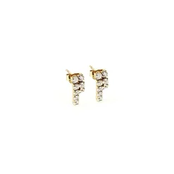 Boucles d'oreilles Femme ZAG HAMPTONS Acier doré