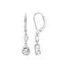 Boucles d'Oreilles Pendantes Femme EDORA ARGENT 925/1000 et Oxydes EDO70400367