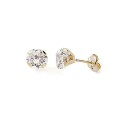 Boucles d'Oreilles Puces Enfant EDORA COLLECTION ESSENTIAL 4 GRIFFES Or 375/1000