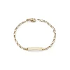 Bracelet Bébé Gourmette Cheval EDORA OR 375/1000 Jaune EDON0252