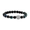 Bracelet Beads Homme JOURDAN YASUR Onyx et Œil de Tigres