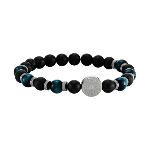 Bracelet Beads Homme JOURDAN YASUR Onyx et Œil de Tigres