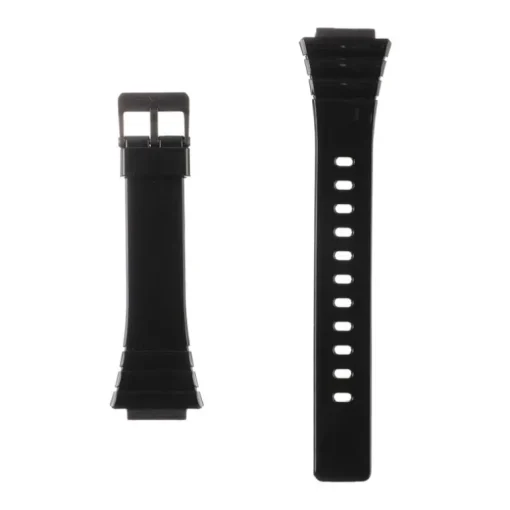 Bracelet CASIO 18MM Résine Noire 10435844