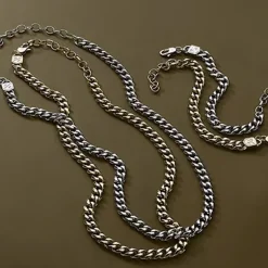 Bracelet Chaîne Homme 16.5CM FOSSIL BOLD CHAINS Acier Doré