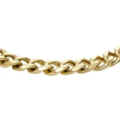 Bracelet Chaîne Homme 16.5CM FOSSIL BOLD CHAINS Acier Doré