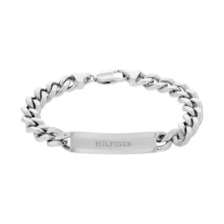 Bracelet Chaîne Homme TOMMY HILFIGER CLASH Acier Argenté