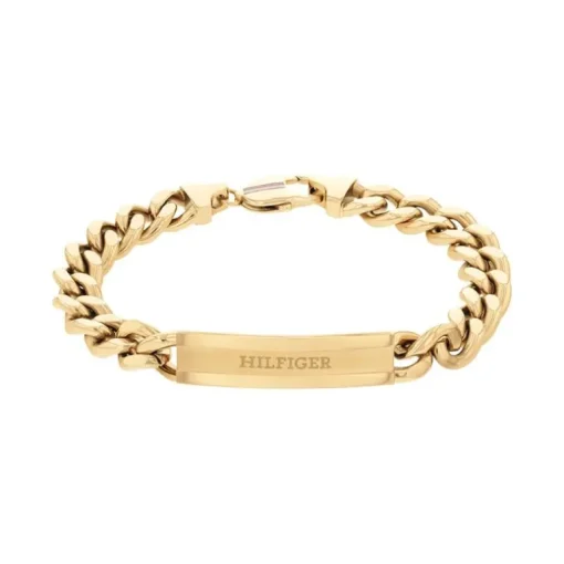 Bracelet Chaîne Homme TOMMY HILFIGER CLASH Acier Doré