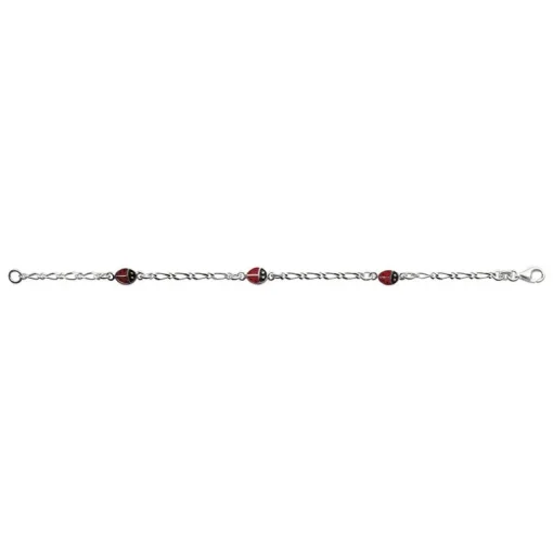 Bracelet Enfant Coccinelle EDORA ARGENT 925/1000 Email