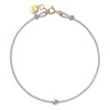 Bracelet Enfant ICE DIAMOND CORD KIDS Cordon Lavande Diamant