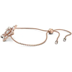 Bracelet femme Swarovski Stella métal doré rose et cristaux