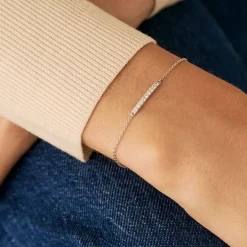 Bracelet Femme AGATGA BARSHINE Argenté 02420580-136-TU