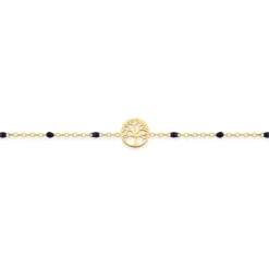 Bracelet Femme Arbre de Vie EDORA Acier Doré EDO403894