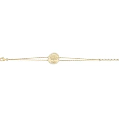 Bracelet Femme Arbre de Vie EDORA PLAQUE OR et Oxydes EDO66300076