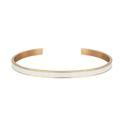 Bracelet femme Bangle PHEBUS acier doré rose