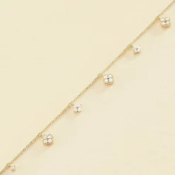 Bracelet Femme Beloved AGATHA ARGENT 925/1000 Doré et Oxydes 02490073-137-TU