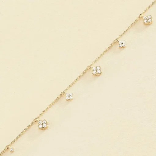Bracelet Femme Beloved AGATHA ARGENT 925/1000 Doré et Oxydes 02490073-137-TU