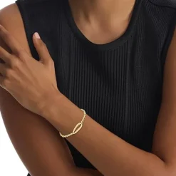 Bracelet Femme CALVIN KLEIN PLAYFUL ORGANIC SHAPES Acier Doré