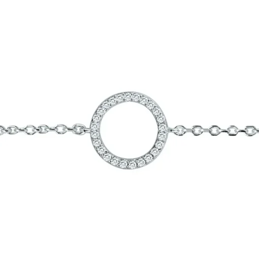 Bracelet Femme Cercle EDORA ARGENT 925/1000 et oxydes