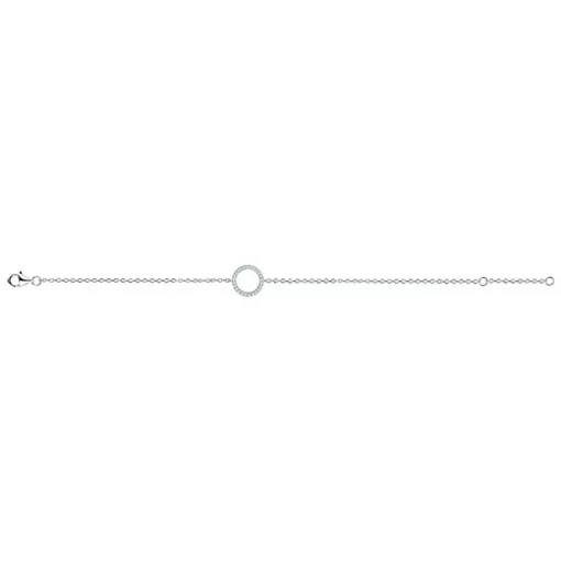 Bracelet Femme Cercle EDORA ARGENT 925/1000 et oxydes