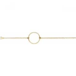 Bracelet femme Cercle PHEBUS acier doré