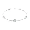 Bracelet Femme Cercles EDORA ARGENT 925/1000 et Oxydes