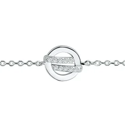 Bracelet Femme Cercles EDORA ARGENT 925/1000 et Oxydes