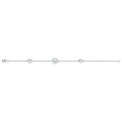 Bracelet Femme Cercles EDORA ARGENT 925/1000 et Oxydes