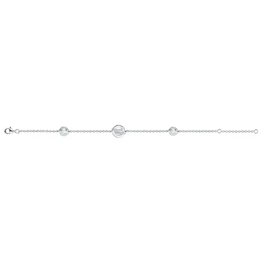 Bracelet Femme Cercles EDORA ARGENT 925/1000 et Oxydes