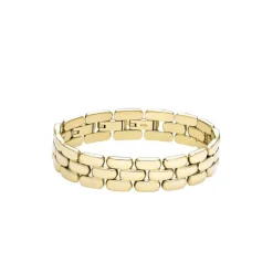 Bracelet Femme Chaine FOSSIL Arden Watch Links Acier Doré JF04784710
