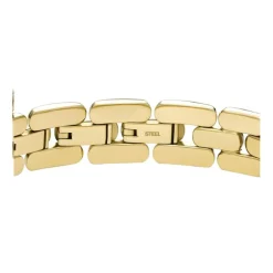 Bracelet Femme Chaine FOSSIL Arden Watch Links Acier Doré JF04784710