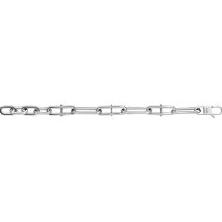 Bracelet Femme Chaine FOSSIL Heritage D-Link Acier Argenté JF04502040