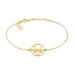 Bracelet Femme Chaîne Girafe Les Georgettes Les Clipsables Laiton Doré
