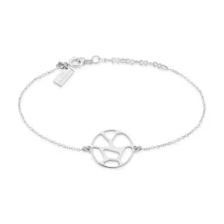 Bracelet Femme Chaîne Girafe Les Georgettes Les Clipsables Laiton argenté