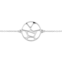 Bracelet Femme Chaîne Girafe Les Georgettes Les Clipsables Laiton argenté