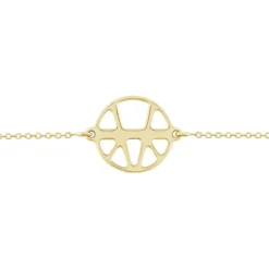 Bracelet Femme Chaîne Girafe Les Georgettes Les Clipsables Laiton Doré