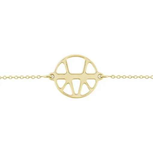 Bracelet Femme Chaîne Girafe Les Georgettes Les Clipsables Laiton Doré