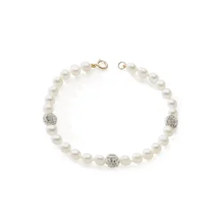 Bracelet Femme 19cm EDORA COLLECTION ESSENTIAL Perles de Culture