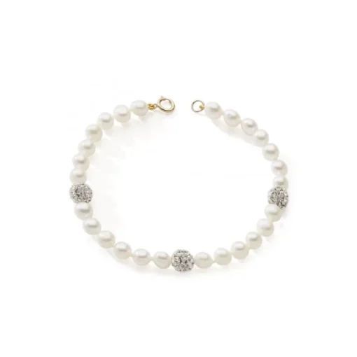 Bracelet Femme 19cm EDORA COLLECTION ESSENTIAL Perles de Culture