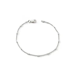 Bracelet Femme 18.5cm EDORA COLLECTION ESSENTIAL Argent 925 Blanc