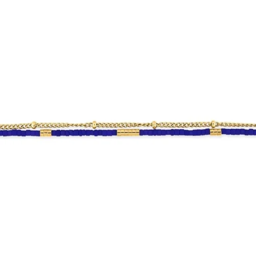 Bracelet Femme EDORA Acier Doré et Cristaux EDO433984
