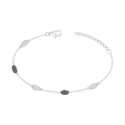 Bracelet Femme EDORA ARGENT 925/1000 et Oxydes EDO70300403