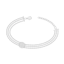 Bracelet Femme EDORA ARGENT 925/1000 et Oxydes EDO70300348