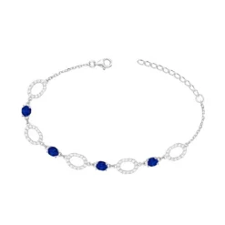 Bracelet Femme EDORA ARGENT 925/1000 et Spinelles EDO70300311